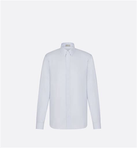 Dior Oblique Shirt White Cotton Jacquard